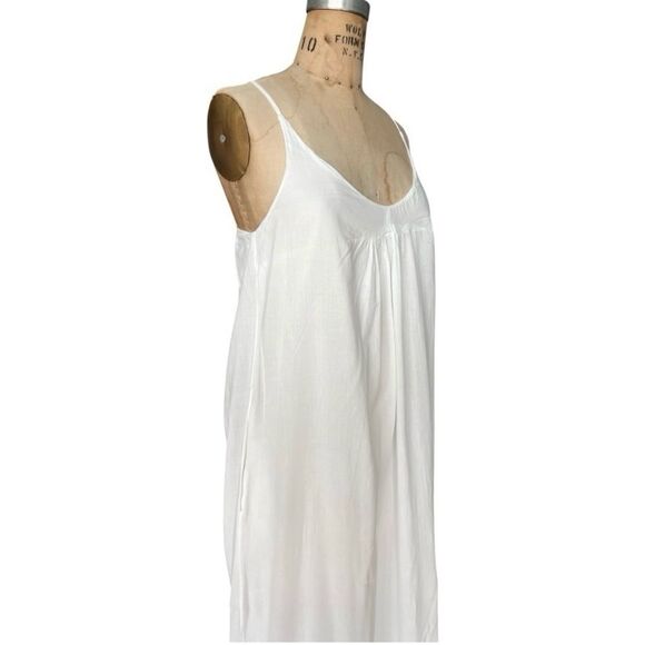 Zara Basic White Sleeveless Maxi Dress XS - Picture 3 of 6
